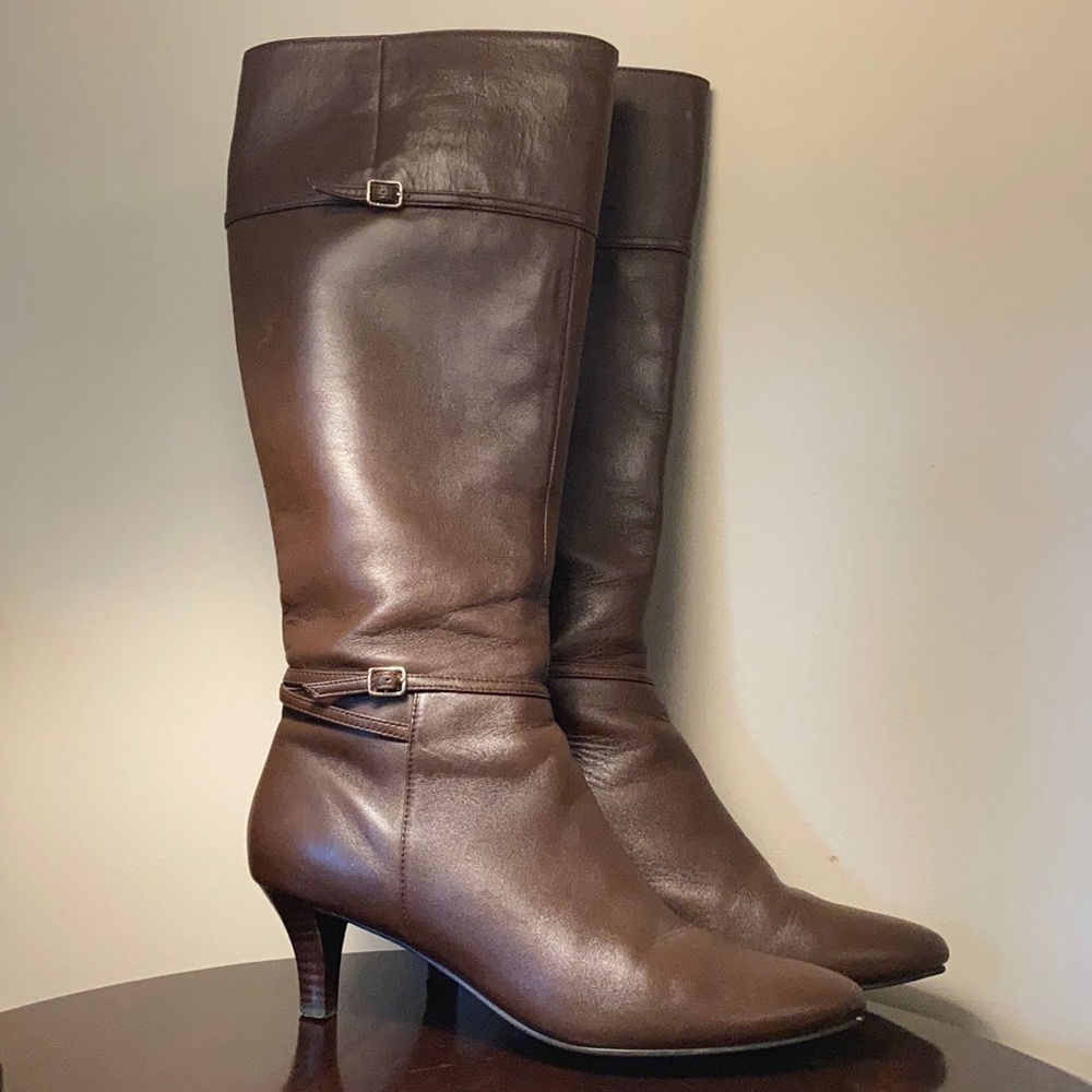 EUC Cole Haan Leather Boots - Picture 1 of 11